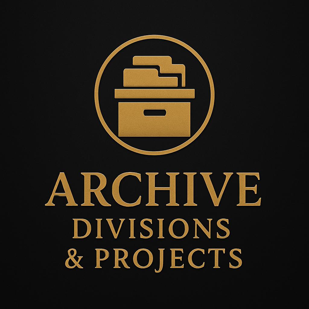 Archieve Divisions & Projects